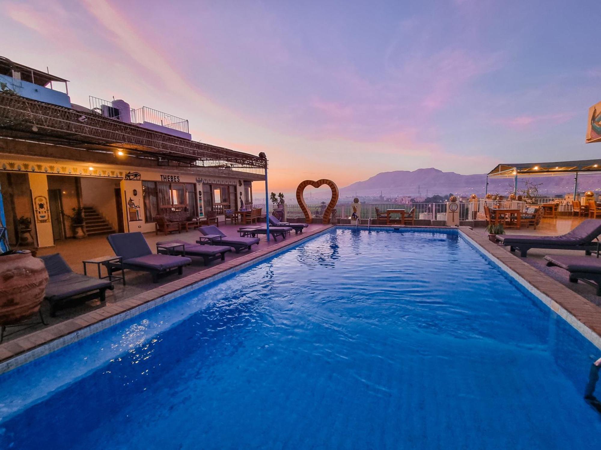Thebes Hotel Luxor Exterior foto