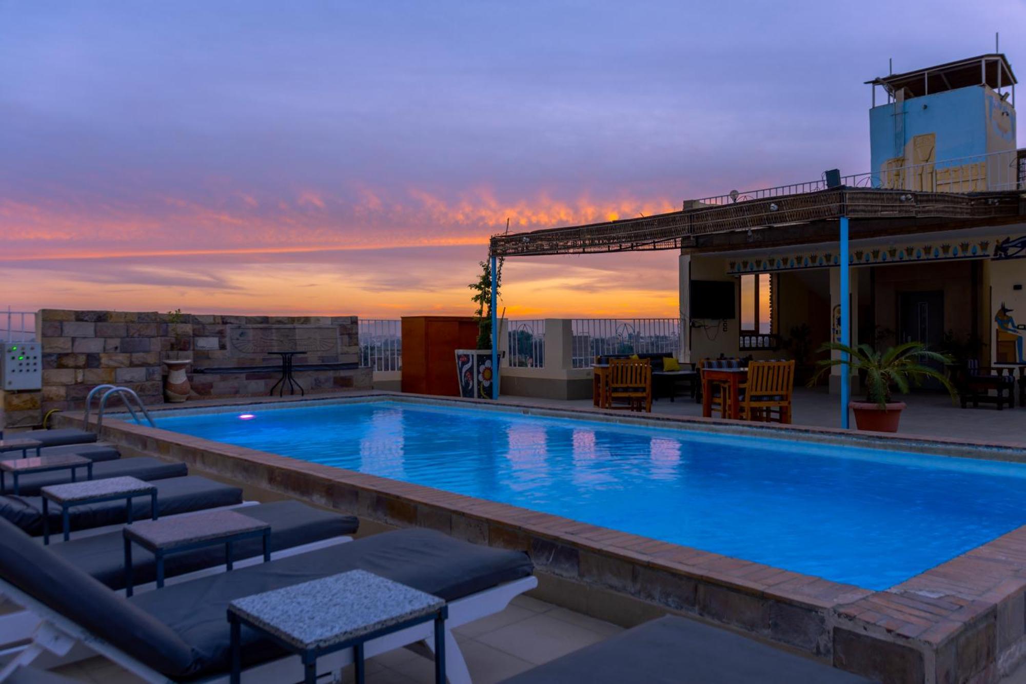 Thebes Hotel Luxor Exterior foto